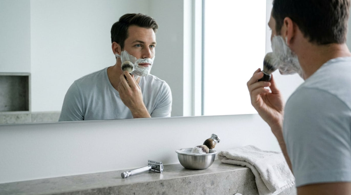 Raser avec peau sensible : routine avant / pendant / après