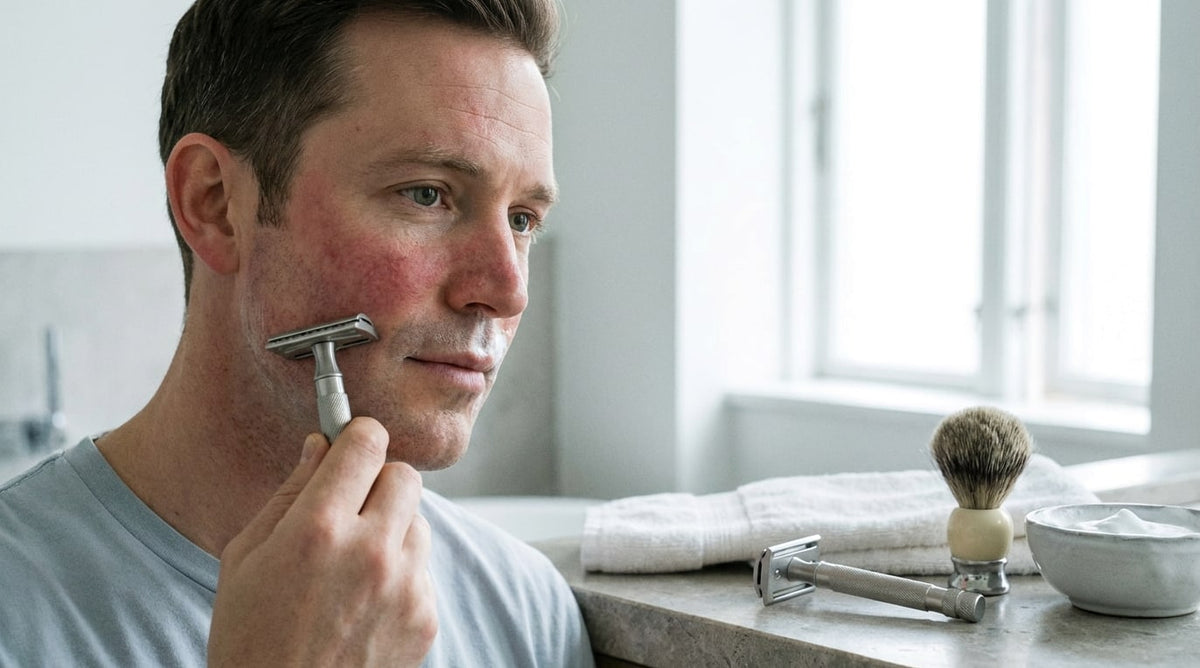 Rasage et rosacée : comment limiter l’inflammation
